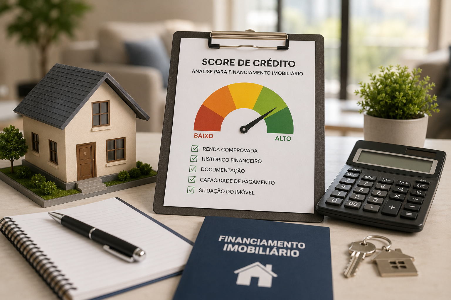 Score de crédito para financiamento imobiliário: influencia na aprovação?