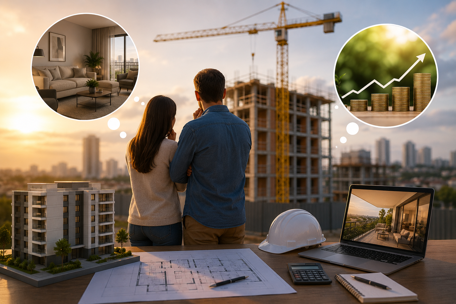 Morar ou investir: comprar na planta vale mais a pena?