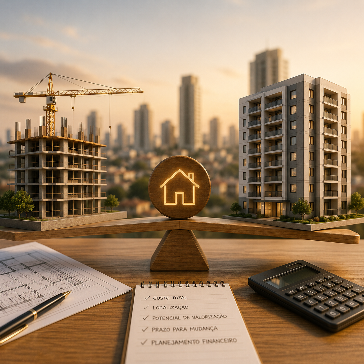 Imóvel na planta ou pronto: qual oferece o melhor custo-benefício?